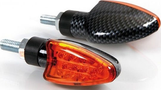 Lampa Φλας Μοτοσυκλέτας LED 2τμχ