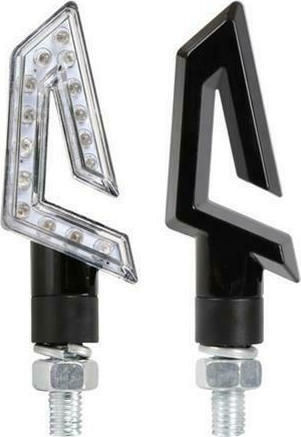 Lampa Φλας Μοτοσυκλέτας LED 2τμχ