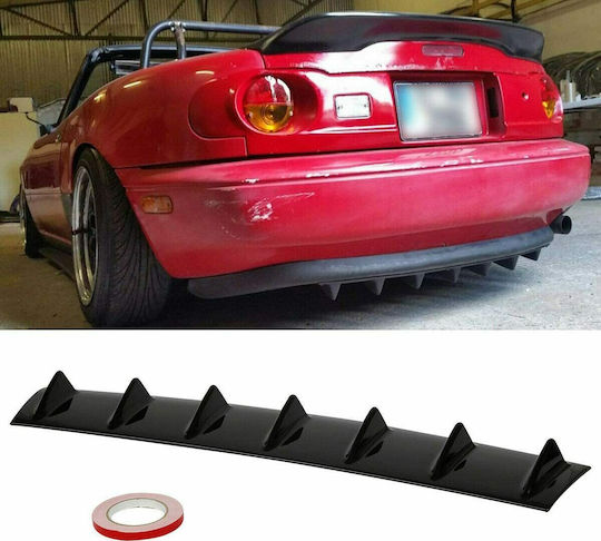 Diffuser Car Rear Shark Type with 7 Fins Universal