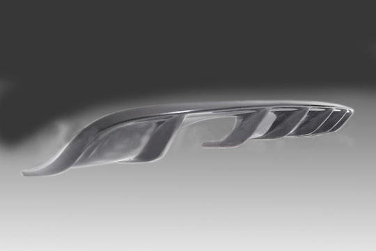 Motordrome Diffuser Αυτοκινήτου Πίσω Συμβατό με Audi A3 2003-2012