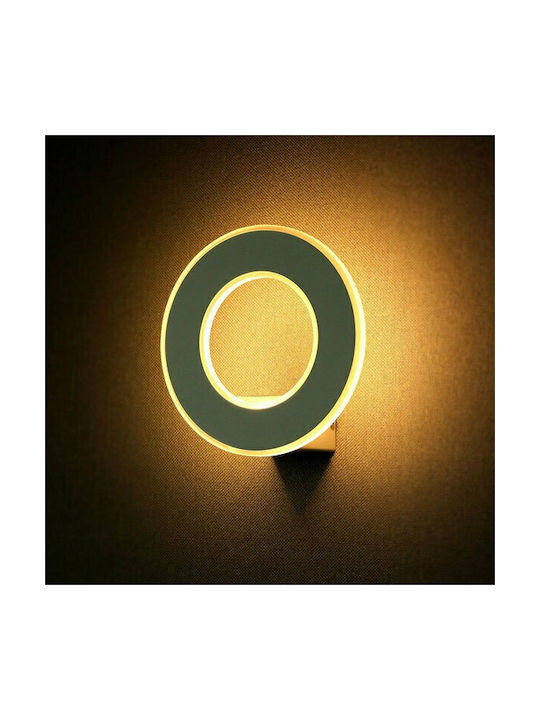 V-TAC Modern Lumină de Perete cu LED Integrat și Lumină Alb Natural 21cm