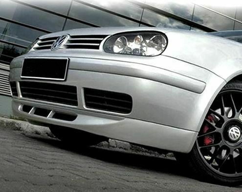 JOM Spoiler Car Front 4 Additional Piece Compatible with Volkswagen Golf