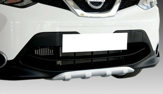 Front Car Spoiler 2014 Plastic Compatible with Nissan Qashqai 2013-2017