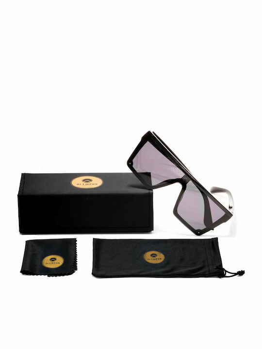 Olympus Sunglasses Thanos Men's Sunglasses with Plastic Frame Black 02-065