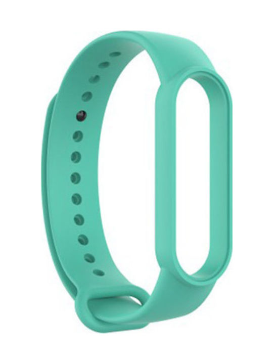 Λουράκι Σιλικόνης Τιρκουάζ (Mi Smart Band 5/Mi Smart Band 6)