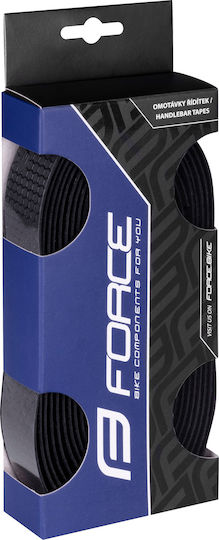 Force Eva Silicone Bicycle Handlebar Tape Black