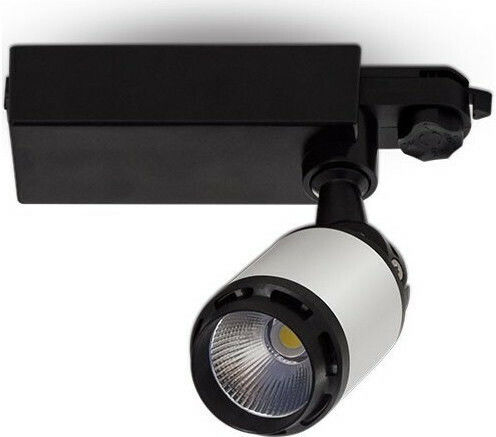 V-TAC Single LED Cool White Spot in Black Color