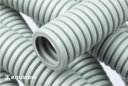 Kouvidis Conflex Electrical Conduit with Diameter 50mm made of Plastic 1m Spiral Heavy Duty Type 1250Nt 2001050