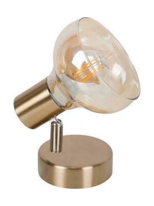 Rabalux Holly Single Spot with Socket E14 in Honey Color