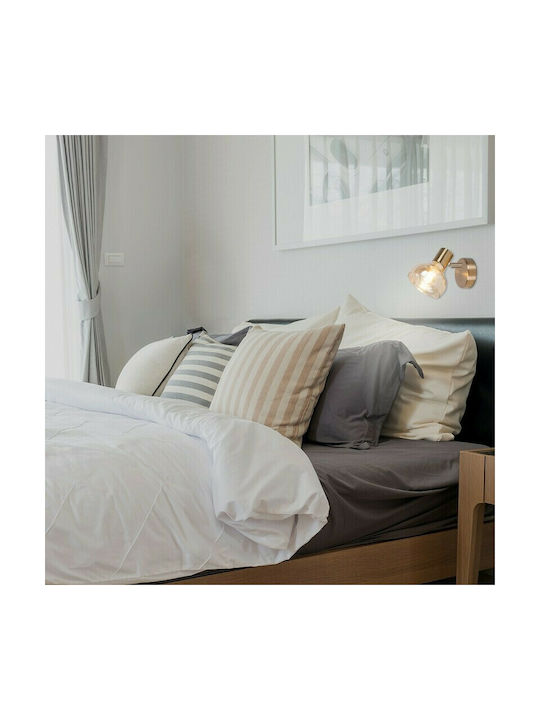 Rabalux Holly Single Spot with Socket E14 in Honey Color
