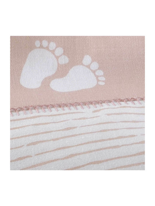 Down Town Home Cotton Baby Quilt 688 95x145cm Pink