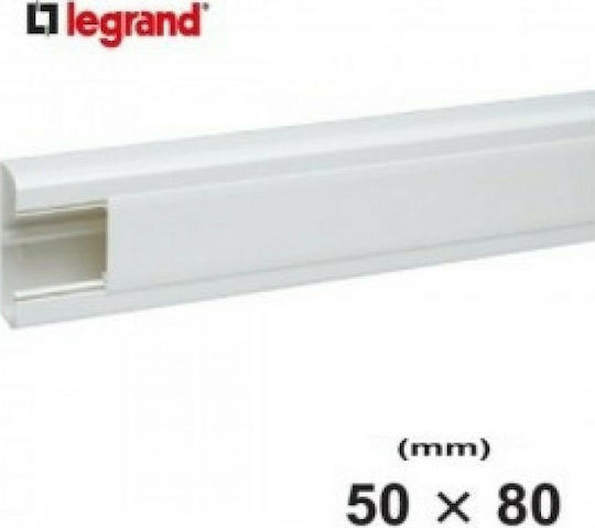Legrand Dlp Monobloc Canale De Cablu Din Plastic De Perete 80x50mm Alb Set 2 Bucăți 2m