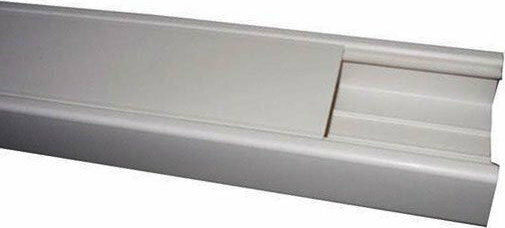 Dabler Cable Channel made of Plastic White 2m