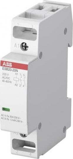 Abb 20Α AC/DC 2ΝΟ ESB 20-20N Phase 2-Pole Power Relay 20A 24V 83106