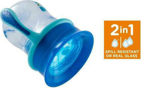 Chicco Παιδικό Ποτηράκι "Perfect" από Πλαστικό Ροζ 200ml για 12m+