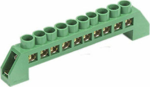 Blox Connect Earth Bar Electrical Panel 10pcs 03.051.0033