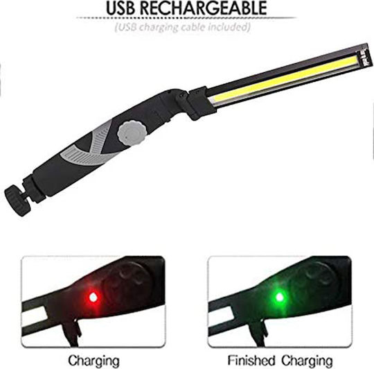 Exdel Tools Φακός Συνεργείου Μπαταρίας LED
