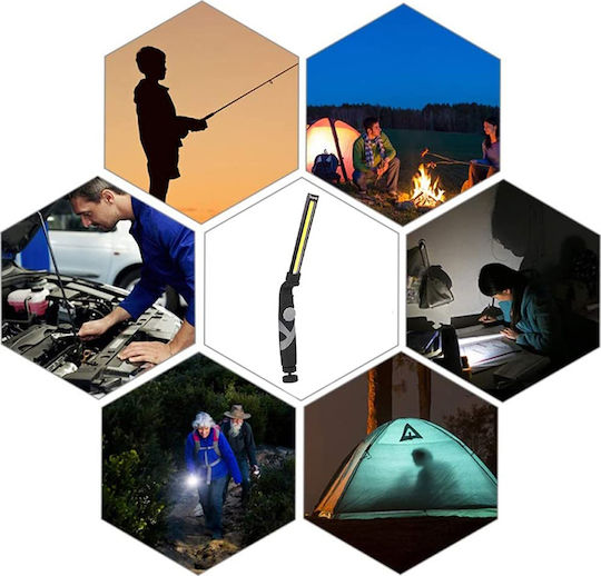 Exdel Tools Φακός Συνεργείου Μπαταρίας LED