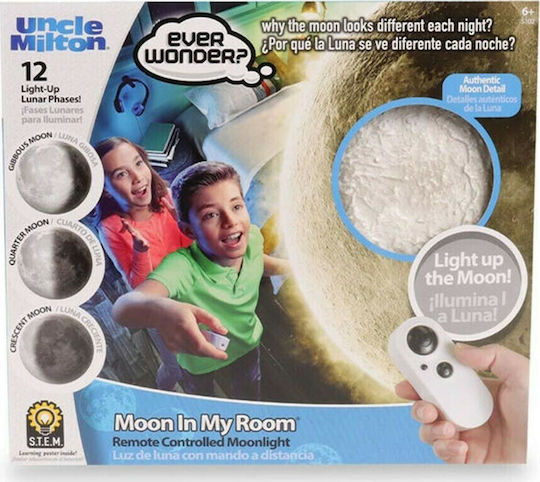 Uncle Milton Kinder Wandleuchte Kunststoff Mond