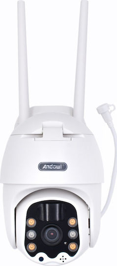 Andowl Q-S33 IP Surveillance Camera Wi-Fi Full HD 1080p Waterproof Battery Powered with Two-Way Communication and Lens 4mm
