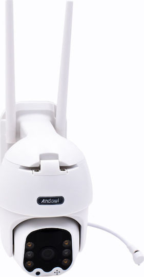 Andowl Q-S33 IP Surveillance Camera Wi-Fi Full HD 1080p Waterproof Battery Powered with Two-Way Communication and Lens 4mm