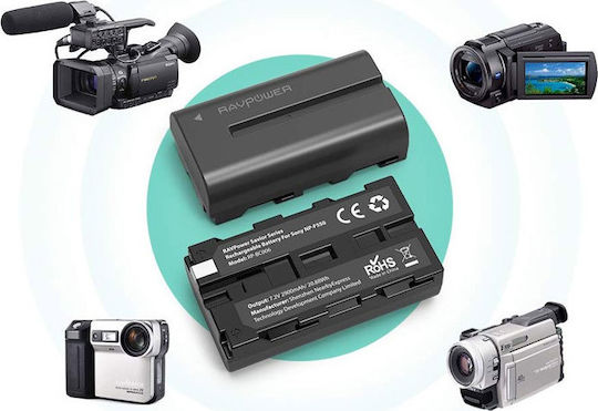 RAVPower Baterie aparat foto RP-BC006 2900mAh Compatibilă cu Sony