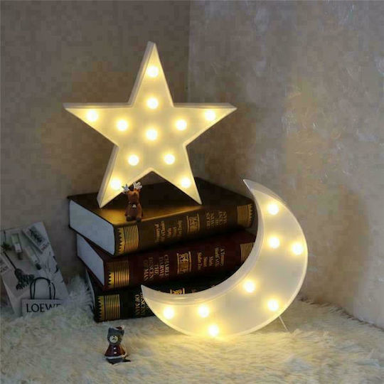 Kiokids Παιδικό Φωτιστικό Τοίχου Led Πλαστικό Star