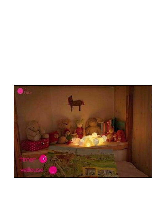 La Case de Cousin Paul Led Garland Plastic Kids Wall Light Lucien