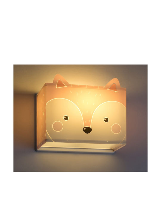 Ango Παιδικό Φωτιστικό Τοίχου Πλαστικό Little Fox