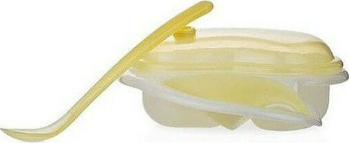 Nuby Μπολ με Κουτάλι PP Yellow