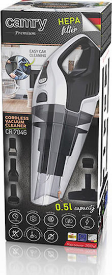 Camry CR 7046 Rechargeable 2 in 1 Stick & Handheld Vacuum 14.8V Black