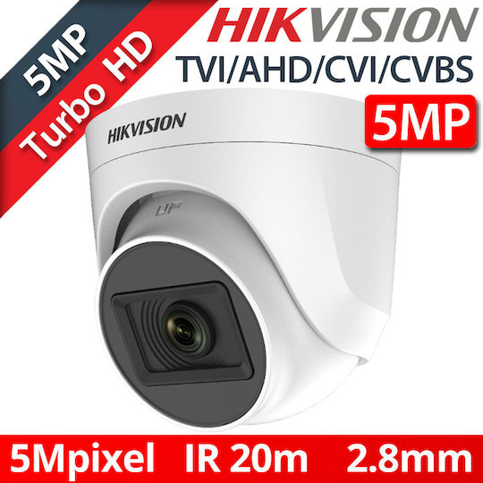 Hikvision DS-2CE76H0T-ITMF 5MP 3.6mm: Hochauflösende 5MP Überwachungs