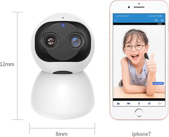 Andowl Q-S2099 IP Κάμερα Παρακολούθησης Wi-Fi Full HD+ 4MP με Αμφίδρομη Επικοινωνία