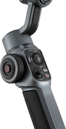 Zhiyun Smooth 5 Combo Phone Gimbal with 3 Axis Stabilization and 25 Operating Hours Black