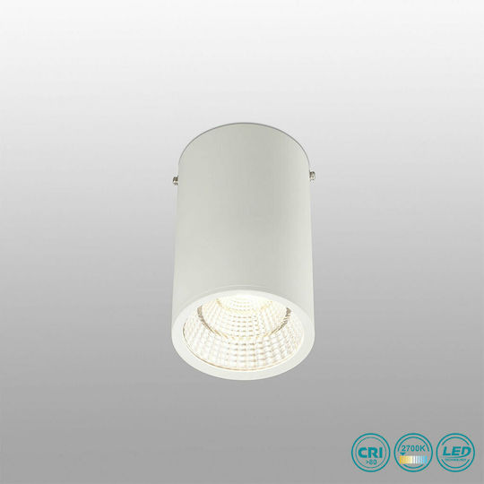 Faro Barcelona Rel-G Single Spot with Socket GU10 in White Color Faro Barcelona Rel-G Single Spot with Socket GU10 in White Color