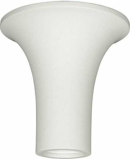 VK Lighting Μονό Σποτ με Ντουί GU10 σε Λευκό Χρώμα