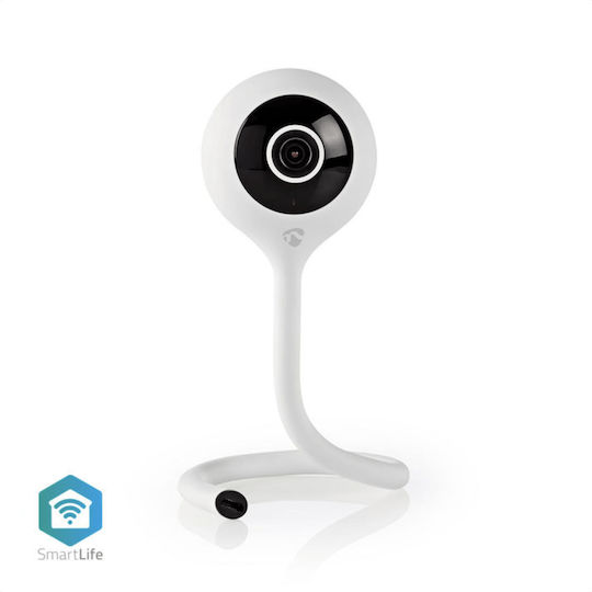 Nedis WIFICI11CWT IP Surveillance Camera Wi-Fi Full HD 1080p with Two-Way Communication and Lens 2.5mm