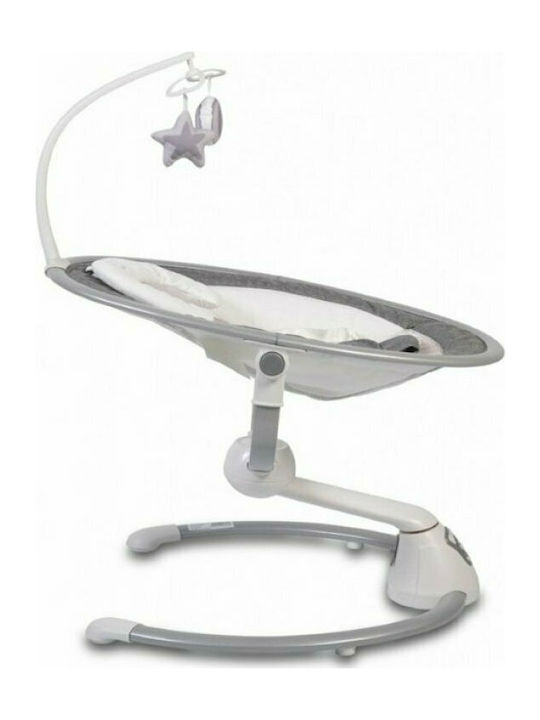 Cangaroo Electric Baby Relax Cloud with Music Grey Stars for Child up to 9kg