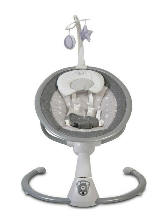 Cangaroo Electric Baby Relax 2 in 1 Cloud with Music Grey Stars for Child up to 9kg 107802