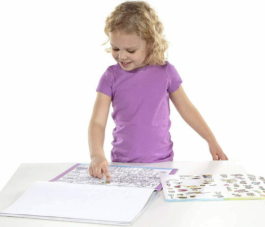Melissa & Doug Албум със стикери Блок за рисуване с над 400 The City за Деца 4+ години+ Години