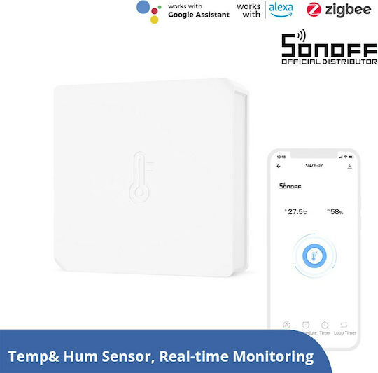Sonoff Temperature Humidity Sensor Battery Wi-Fi & ZigBee