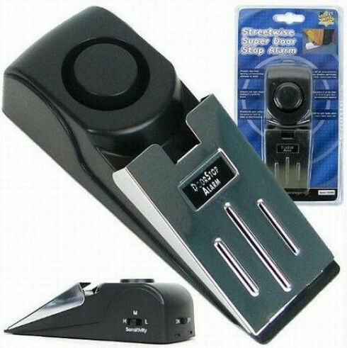 Door Wedge with 120dB Siren