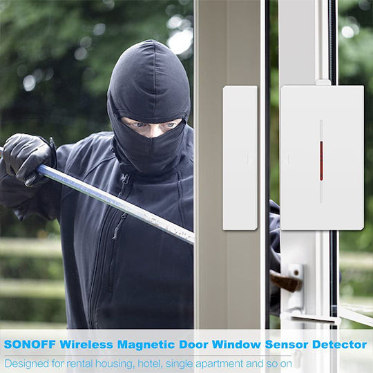 Sonoff Ασύρματος Αισθητήρας Επαφής RF 433MHz 77x49.5x18.8mm