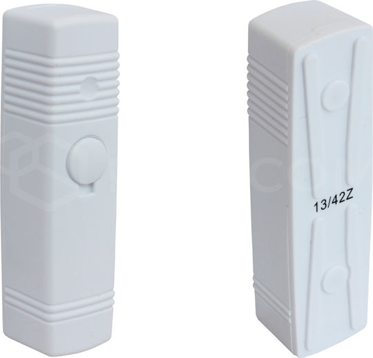 Optex Vibro Glass Break Sensor with Range 3m Vibration Detector with Automatic Sensitivity Learning Circuit in White Color