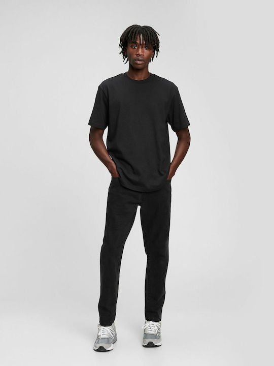 Men's Jeans Pants with Slim Fit Black