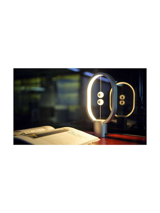 Allocacoc Διακοσμητικό Φωτιστικό Heng Balance Ellipse Mini LED Θερμό Λευκό 14x5.5x24.5εκ.