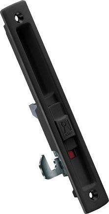 Domus Kliklok Lock for Sliding Aluminum Doors Black