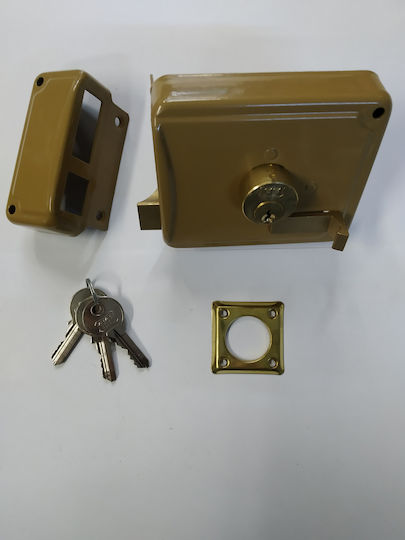 F.lli Facchinetti Lock Box in Brown Colour Left