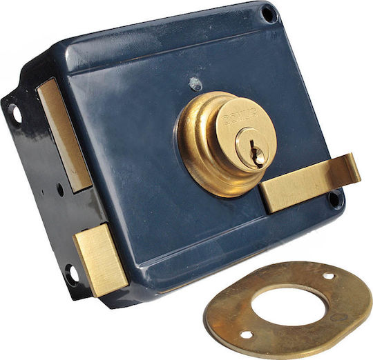 Domus Lock Box in color Blue Left