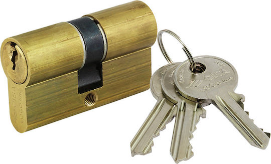 Cisa Cilindru de Încuietoare De Securitate L54 70mm (35-35) cu 3 Chei Auriu